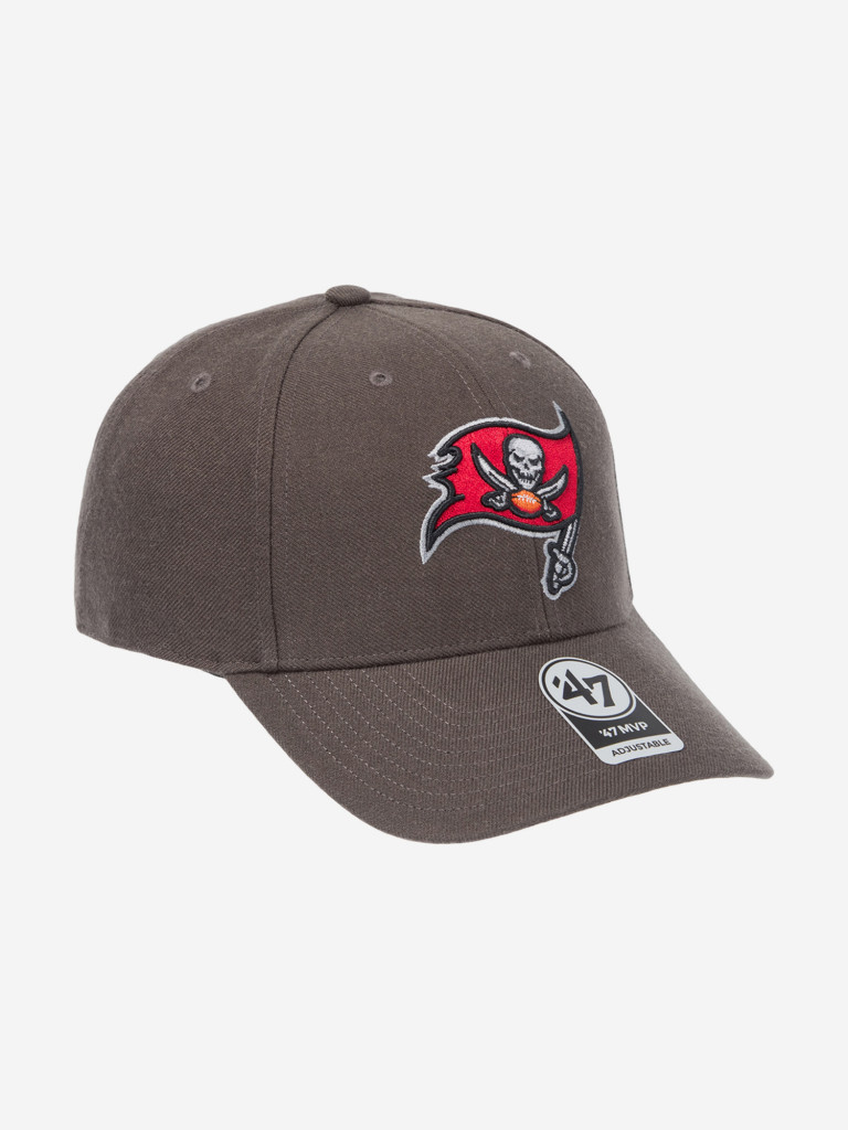 Бейсболка 47 BRAND F-MVP30WBV-CC Tampa Bay Buccaneers NFL (серый)
