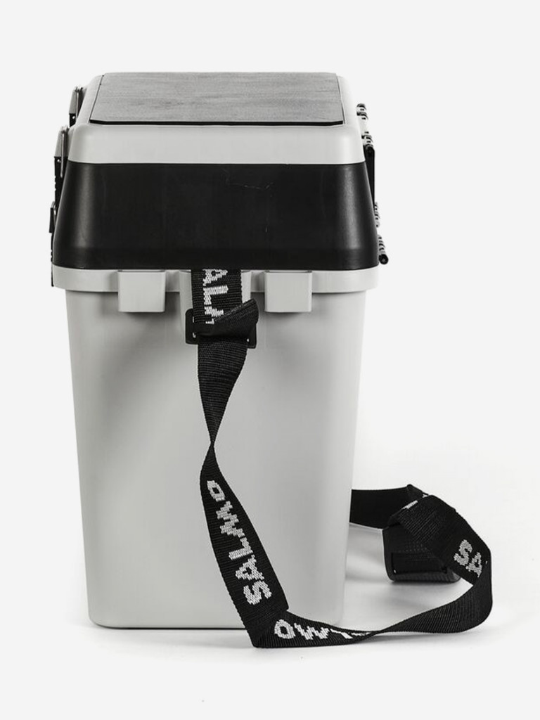 Ящик рыболовный зимний Salmo 2-ярусный с пластиковыми лотком и карманом