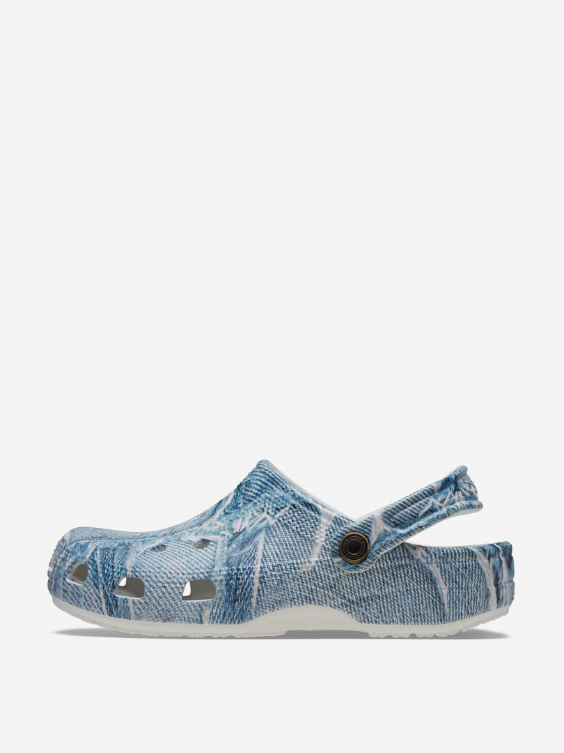 Клоги Crocs Classic Denim Clog 31491020299 Голубой, размер 37, 38,42, 43,38, 39,39, 40,43, 44,41, 42,40, 41, фото 2