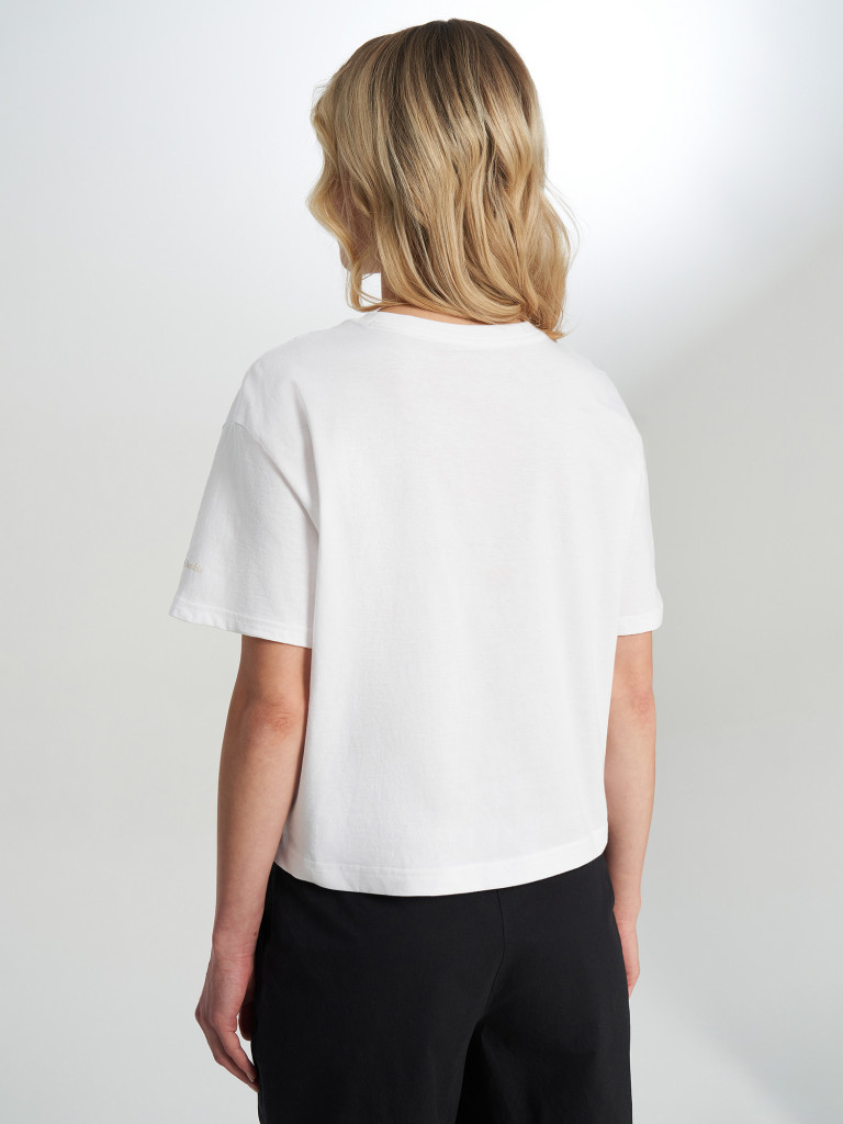 Футболка женская Columbia Rolling Bend Graphic Relaxed Crop SS
