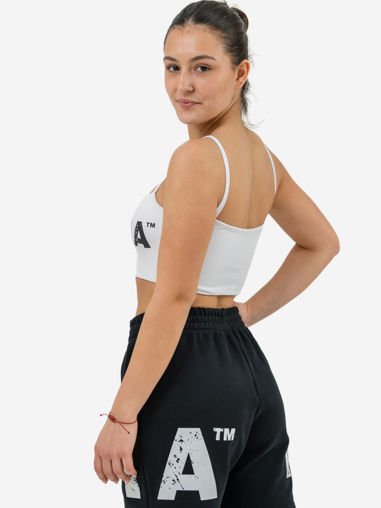 Топ спортивный женский NEBBIA Bandeau bra BACK CHECK 612