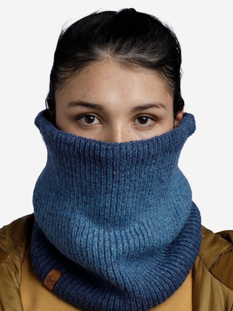 Шарф Buff Knitted & Fleece Neckwarmer MARIN Denim
