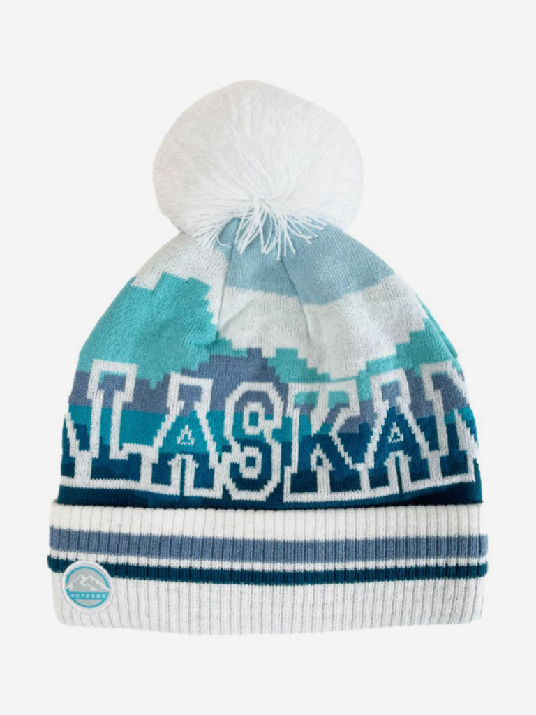 Шапка женская Alaskan Knitted мультиколор