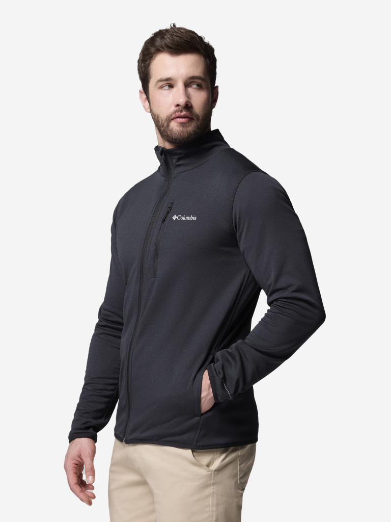 Толстовка мужская Columbia Essential Hike Grid Fleece Full Zip