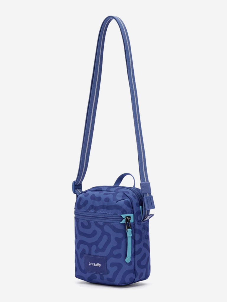 Сумка антивор Pacsafe GO Micro Crossbody, Cerulean Blue, 1,5 л.