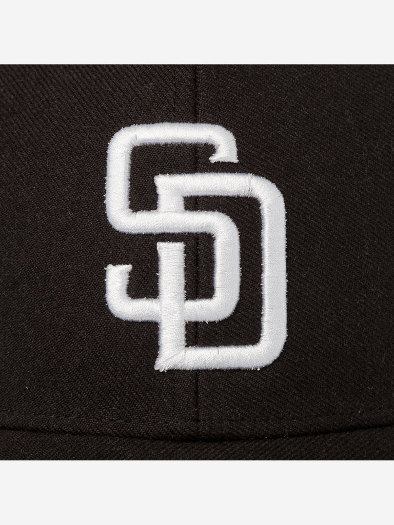 Бейсболка 47 BRAND B-MVP21WBV-BK San Diego Padres MLB (черный)