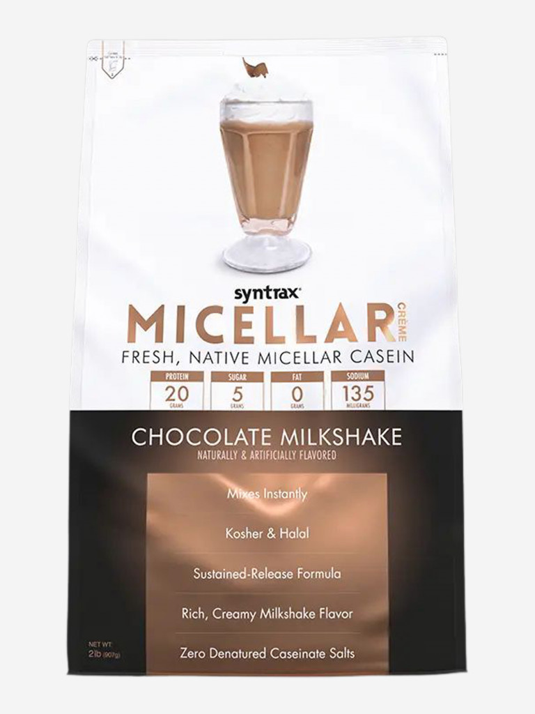 Протеин Syntrax Micellar Creme, 907 г, Шоколадный коктейль