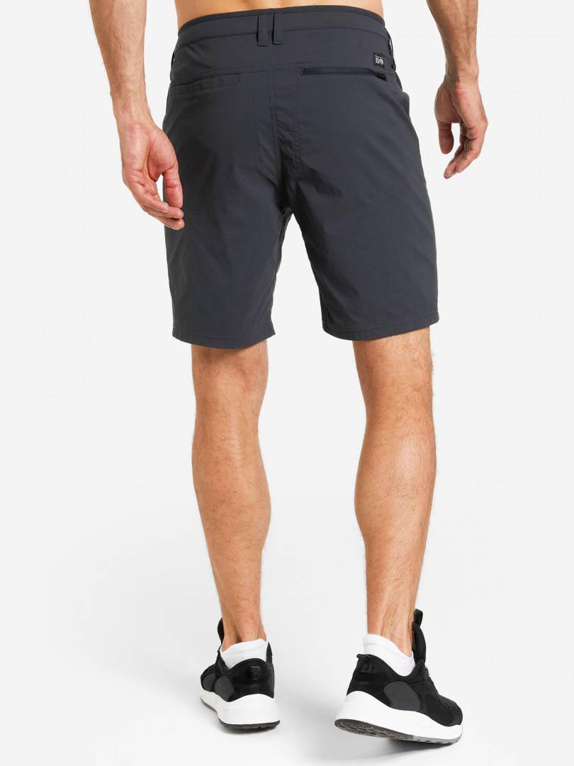 фото Шорты мужские mountain hardwear basin trek short, серый