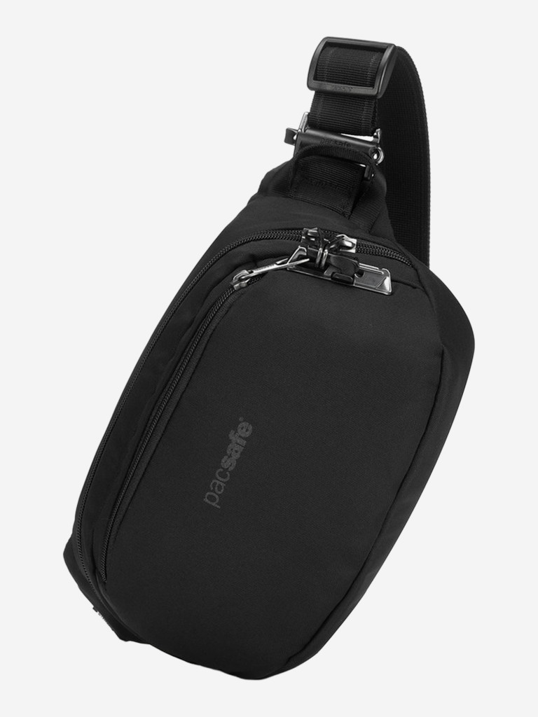 Поясная сумка антивор Pacsafe V Hip Pack, Black, 4 л.