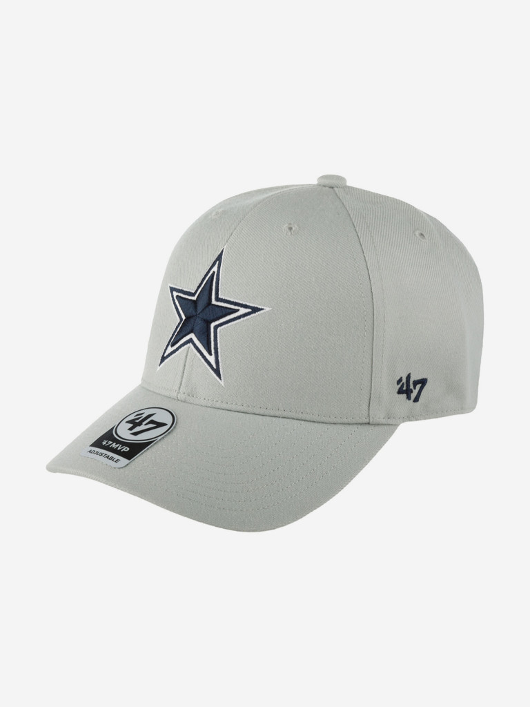 Бейсболка 47 BRAND F-MVP09WBV-GY Dallas Cowboys NFL (серый)