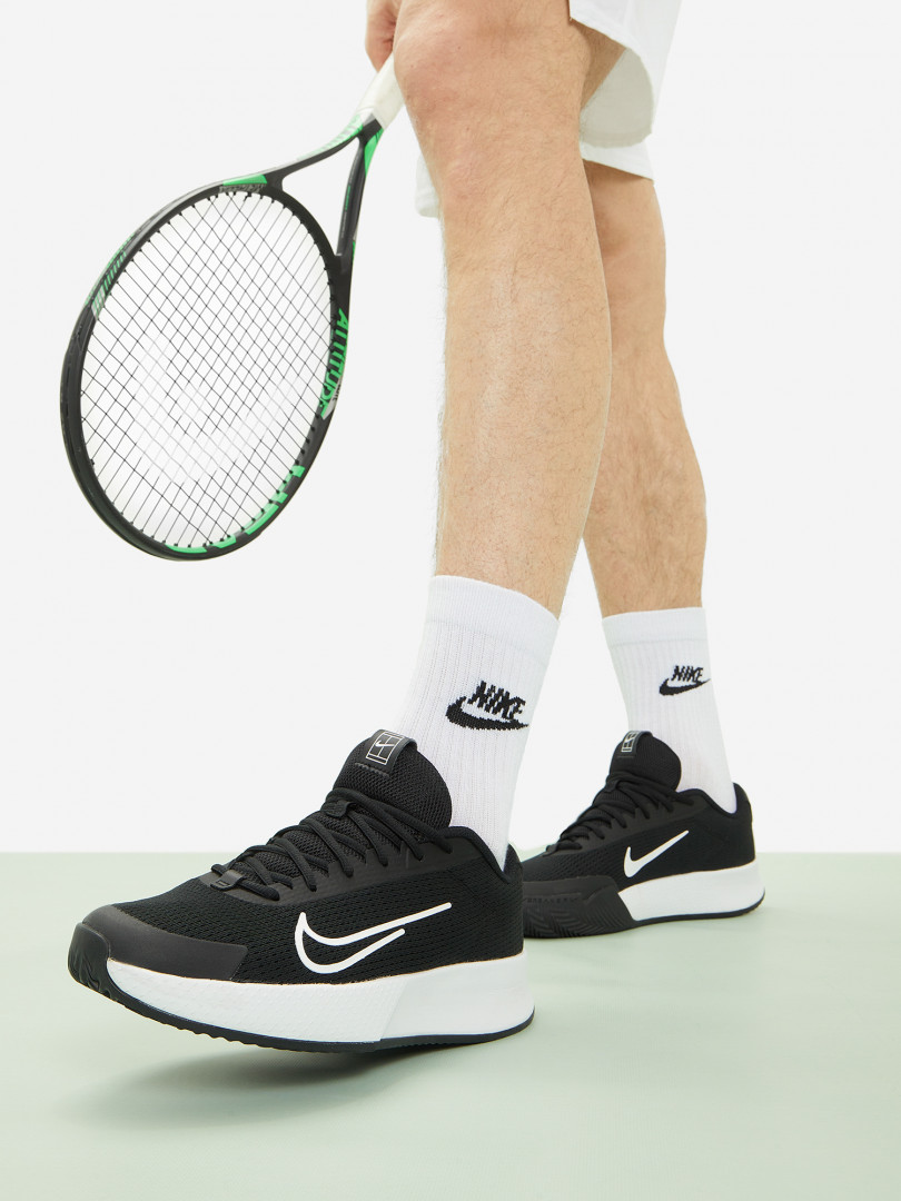 фото Кроссовки мужские для тенниса nike court vapor lite 2, черный