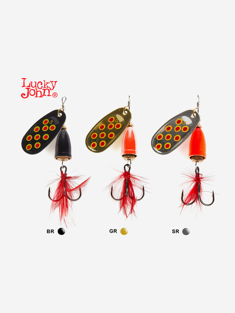 Блесна вращающаяся Lucky John BELL SPIN 05, вес 13 г