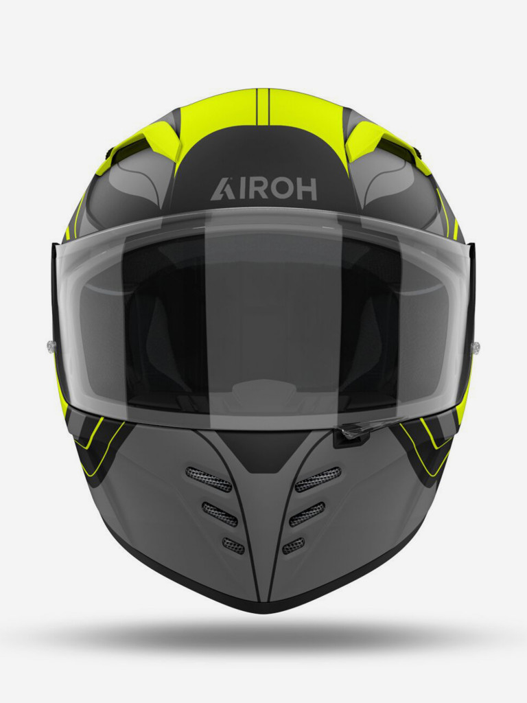 Мотошлем Интеграл Airoh CONNOR DUNK Yellow Matt