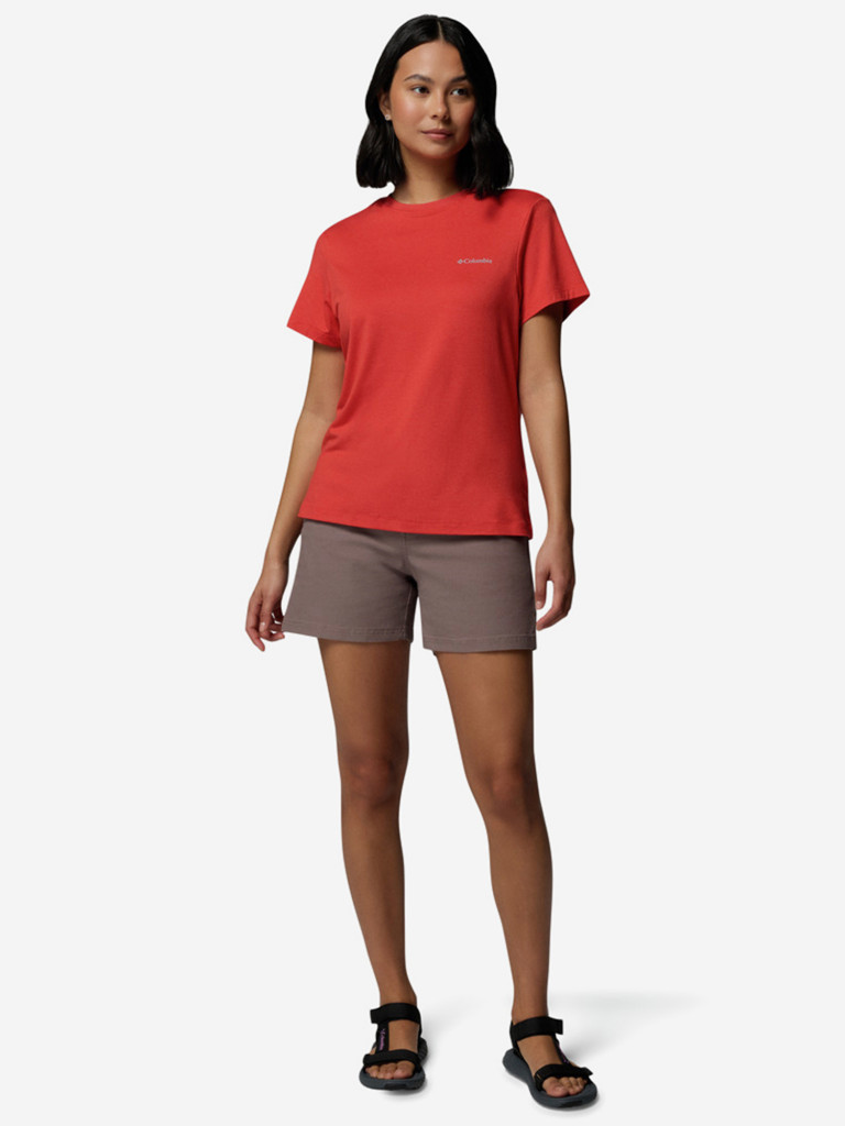 Футболка женская Columbia Parsons Point SS Logo Tee