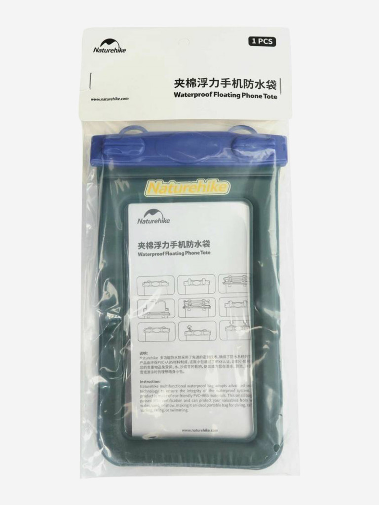 Гермочехол плавающий Naturehike Diving series waterpro of floating phone tote CNK2300BS015 Зеленый