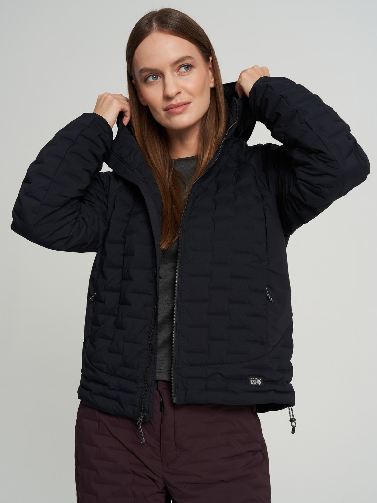 Ультралегкий пуховик женский Mountain Hardwear Stretchdown Light Hooded Jacket