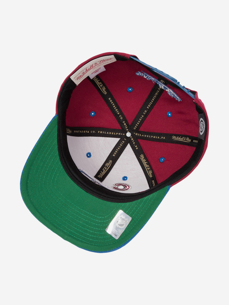 Бейсболка MITCHELL NESS HP8591-CAVMARO Colorado Avalanche NHL (малиновый)