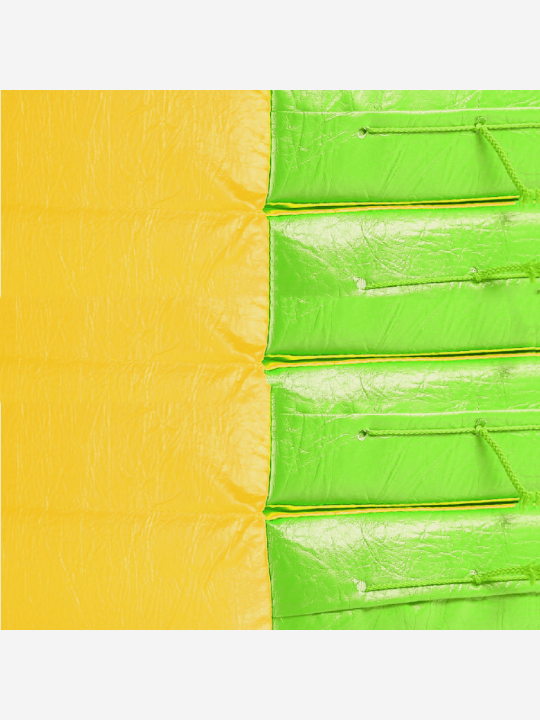 Мат для шведской стенки (100x200x10 см) Sportlim Зелено-желтый