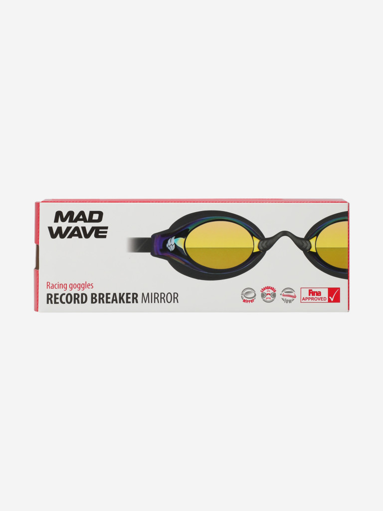 Стартовые очки Mad Wave Mad Wave Record breaker Mirror