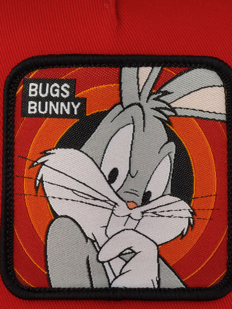 Бейсболка с сеточкой CAPSLAB CL/LOO/3/BUG1 Junior Looney Tunes Bugs Bunny (красный)