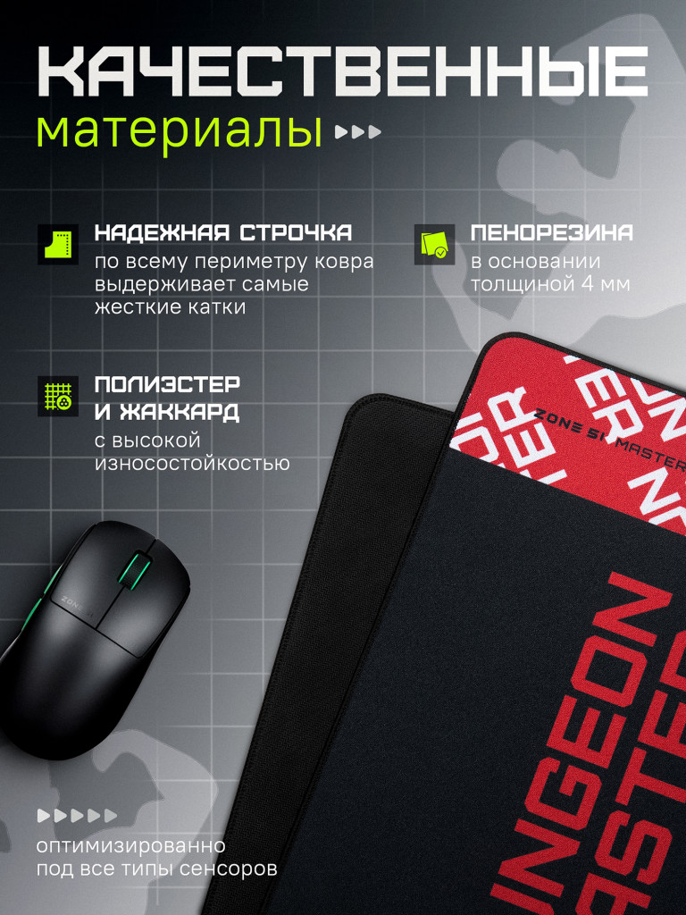 Коврик для мыши ZONE 51 MASTER