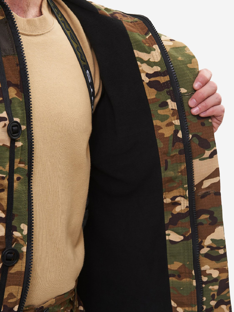 Костюм мужской Huntsman Горка-5 демисезонный ветровлагозащитный из смесовой ткани рипстоп для охоты и рыбалки