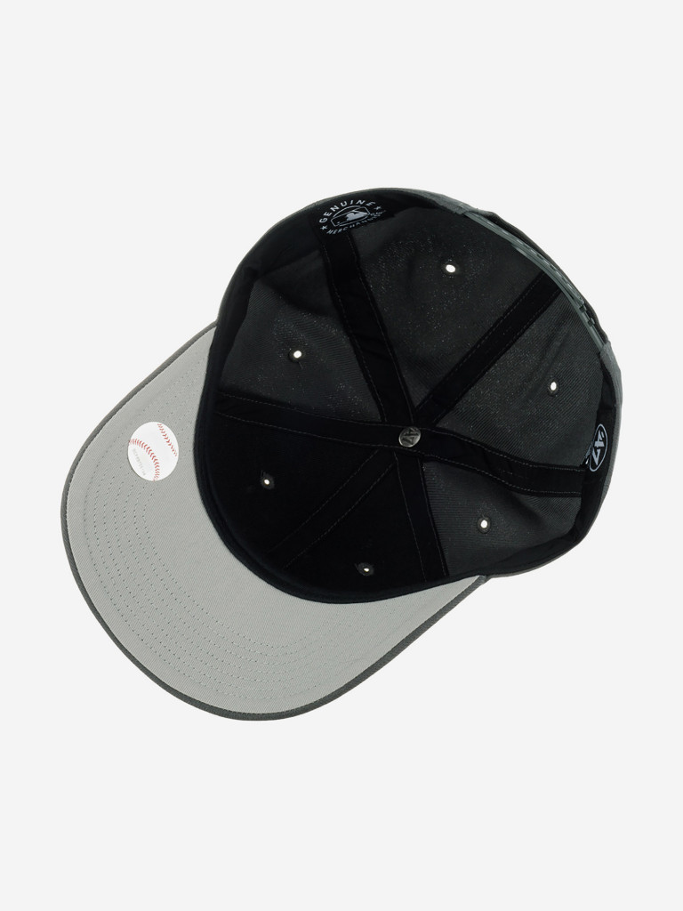 Бейсболка 47 BRAND B-MVPSP17WBP-CC New York Yankees MLB (серый)