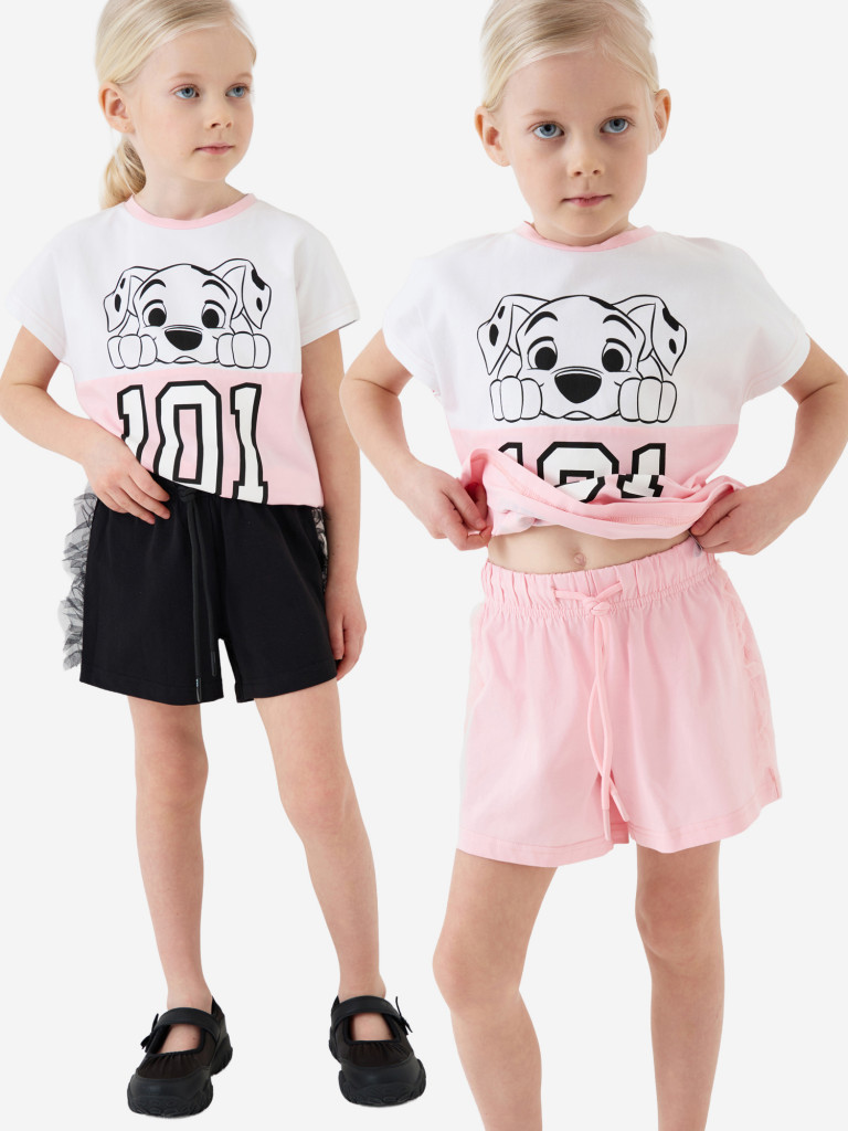 Шорты для девочек, 2 шт в комплекте PlayToday