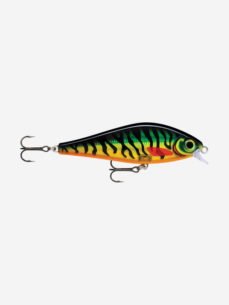 Воблер для рыбалки RAPALA Super Shadow Rap 11, 11см, 38гр, цвет HTIP, медленно тонущий