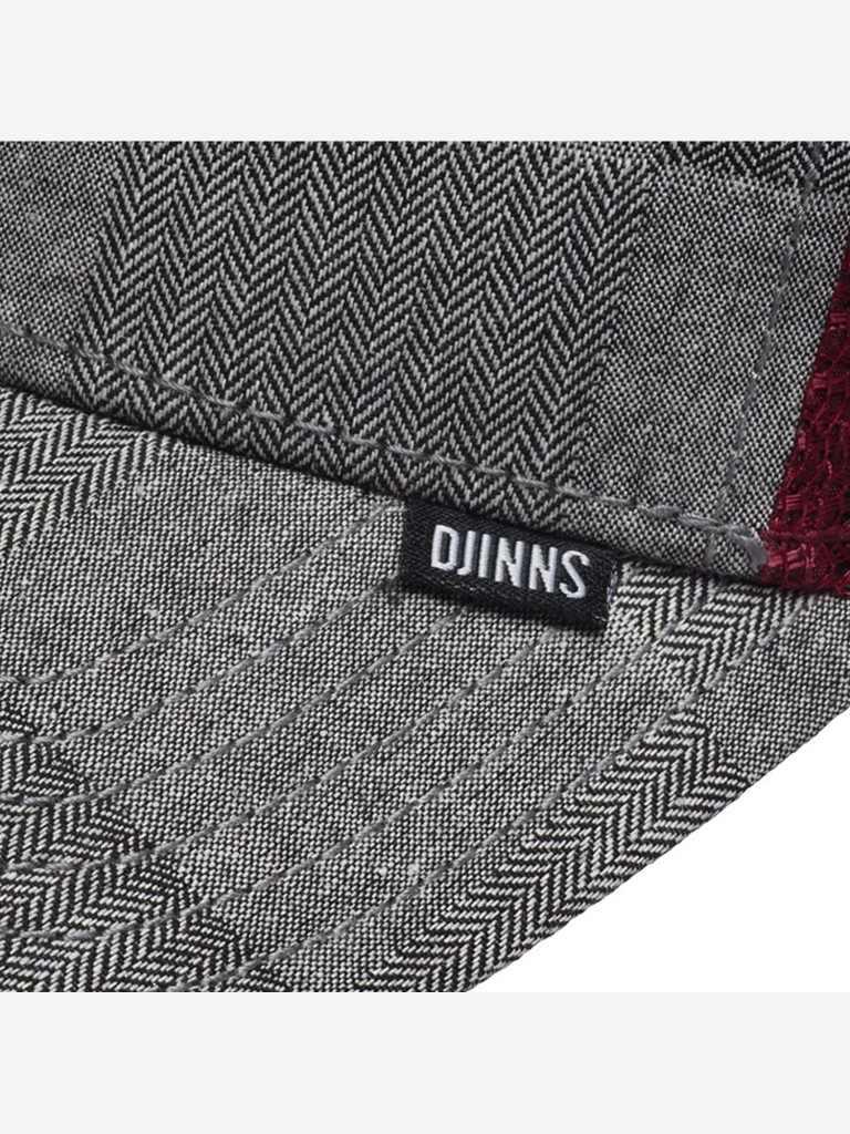 Бейсболка с сеточкой DJINNS HFT Checkfish