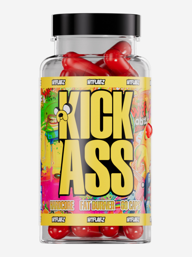 Жиросжигатель Kick Ass 60 капсул WTFLABZ