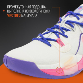 Кроссовки мужские 361° Burning Force ISO арт. W572331103-2 белый