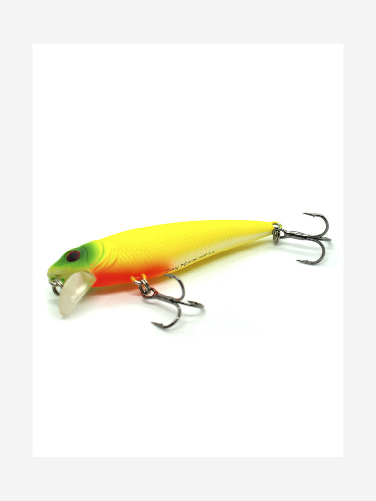 Воблер Mottomo Bang Minnow 65SP 6,3g Chart Yellow