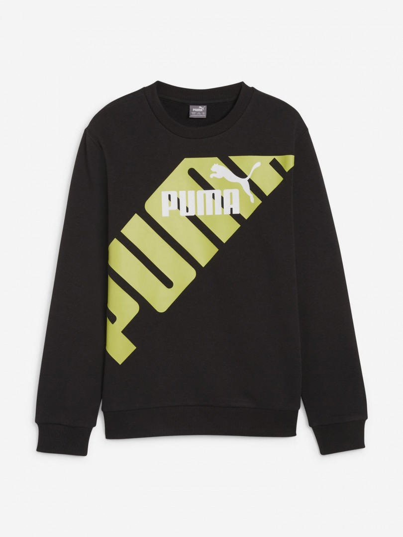 фото Свитшот для мальчиков puma power graphic, черный