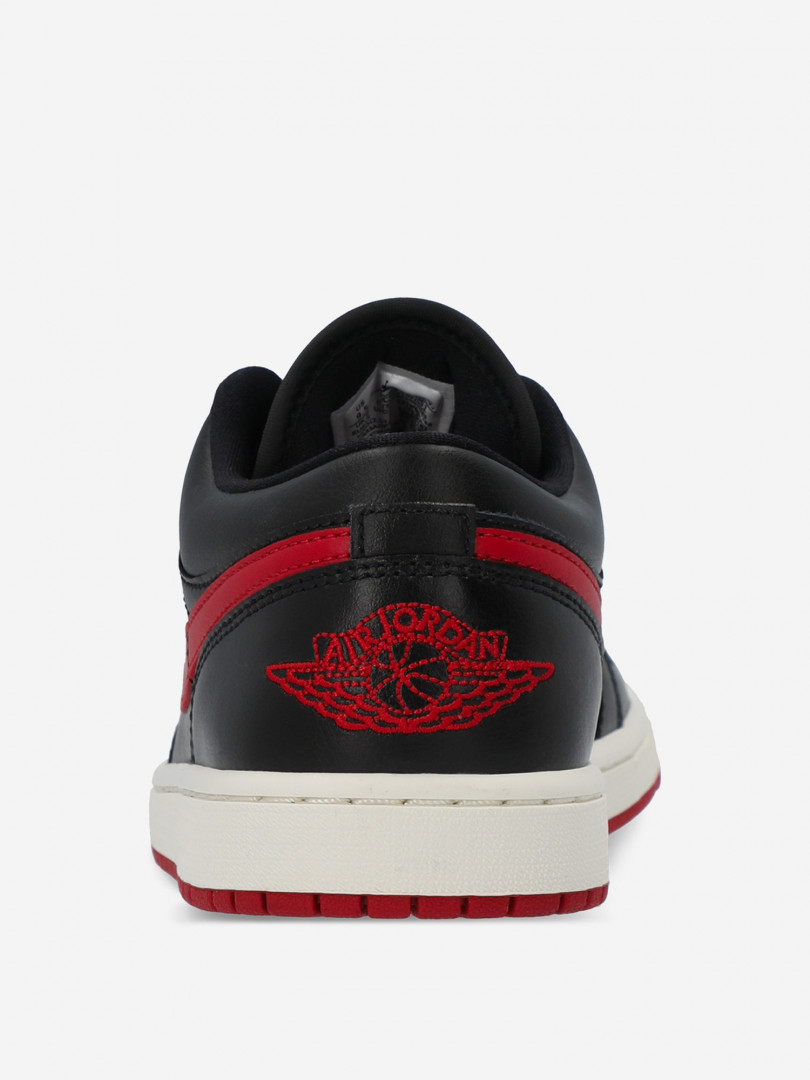 фото Кеды женские nike air jordan 1 low, красный