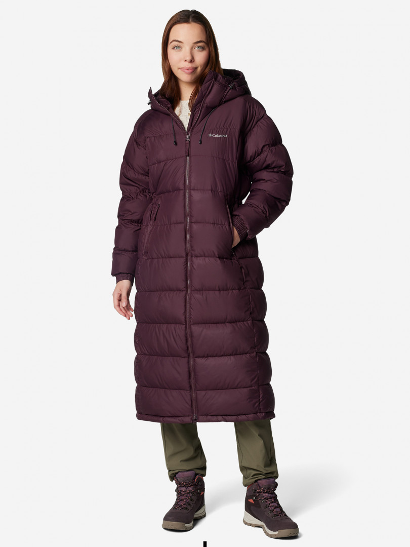 Пальто утепленное женское Columbia Pike Lake II Long Jacket, Коричневый