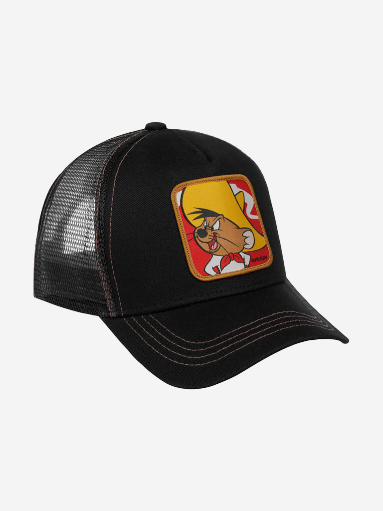 Бейсболка с сеточкой CAPSLAB CL/LOO2/1/SPE2 Looney Tunes Speedy Gonzales (черный)