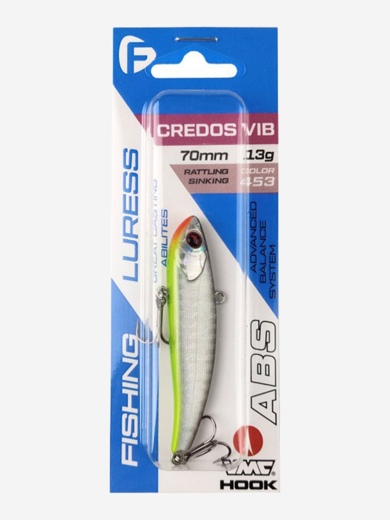 Воблер Credos Vib 70S 70мм 13г 453 Тонущий