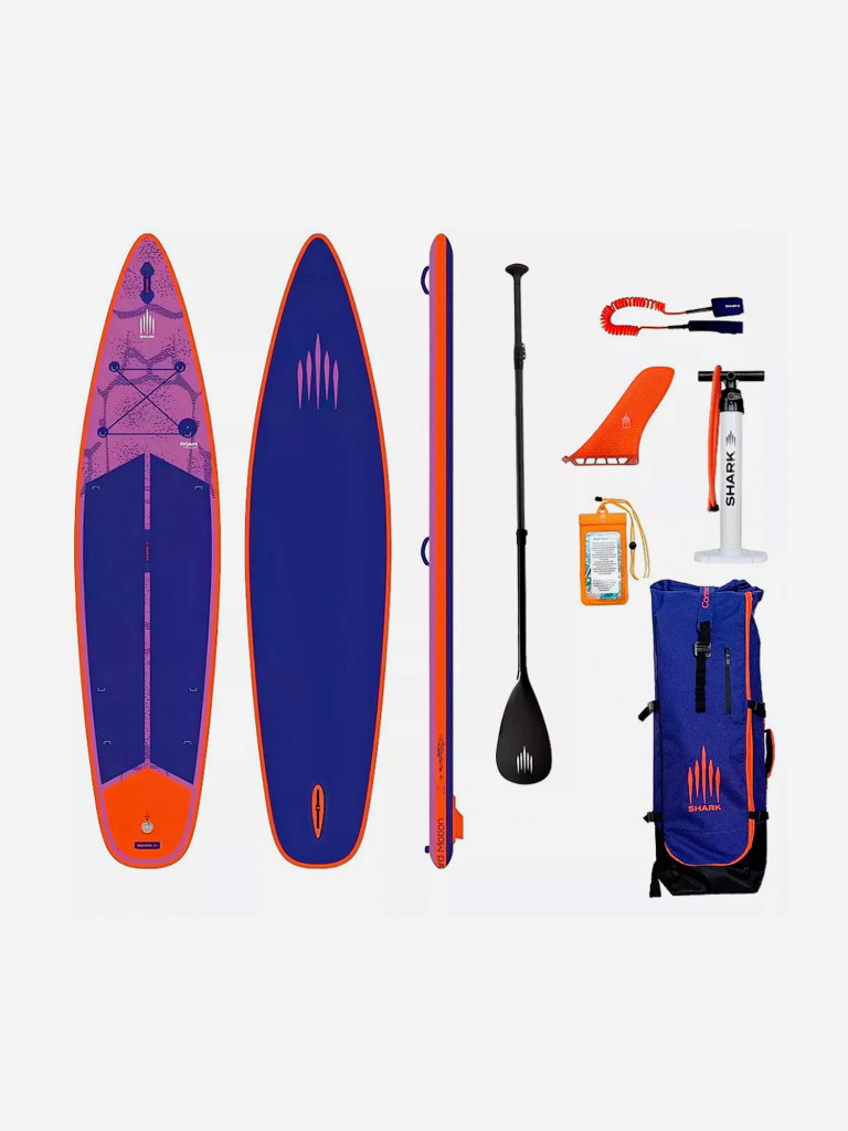 Сапборд надувной Shark Roam Performance All Round Travel 11.6x32x5, 350x81x12 см