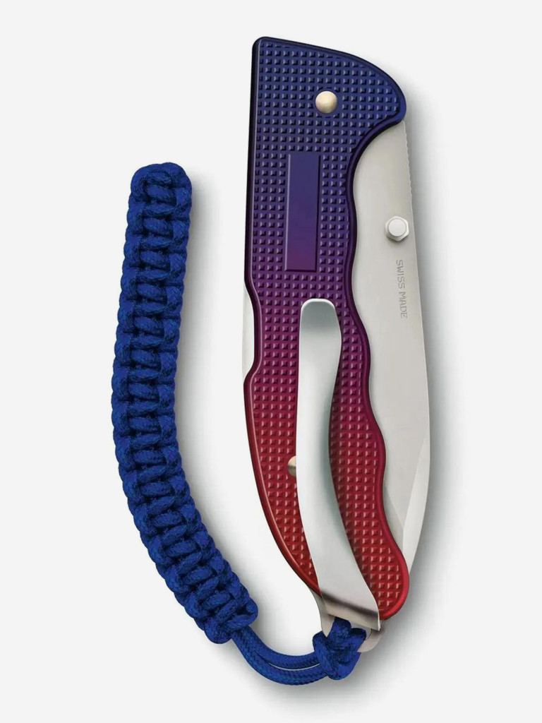 Нож перочинный Victorinox Evoke Alox, синий/красный, 0.9415.D221