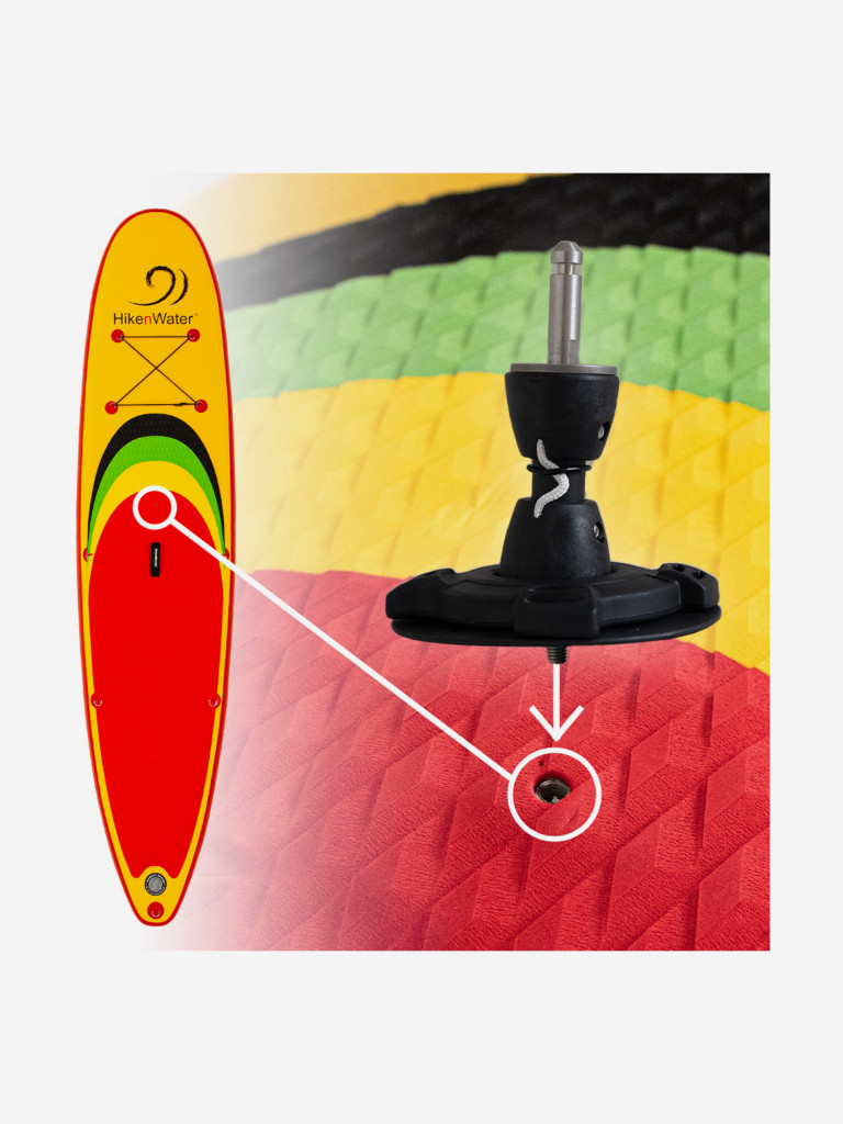 SUP Hiken Water Wind SUP 11'6 Yellow