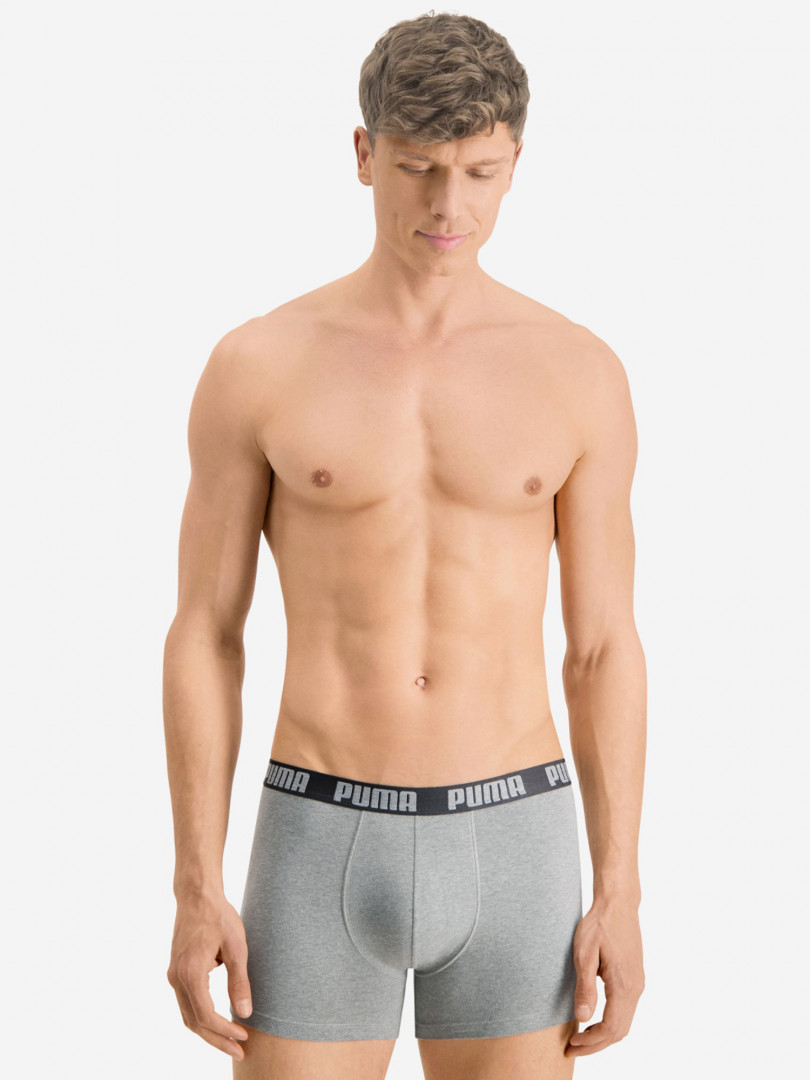 

Трусы мужские PUMA , 3 штуки, Серый