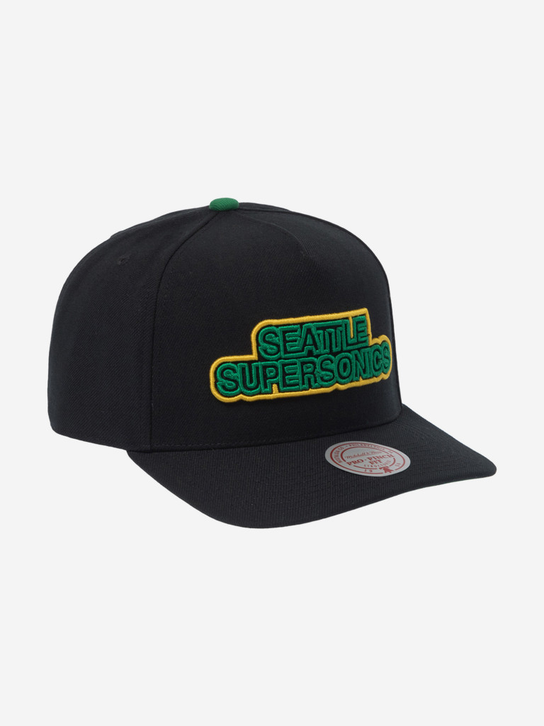 Бейсболка MITCHELL NESS HP12159-SSUBLCK Seattle Supersonics NBA