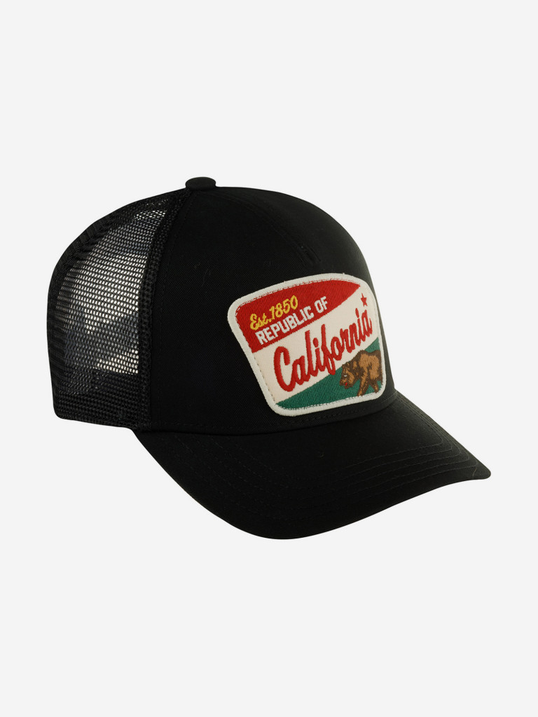 Бейсболка с сеточкой AMERICAN NEEDLE SMU679A-CALI California Valin (черный)