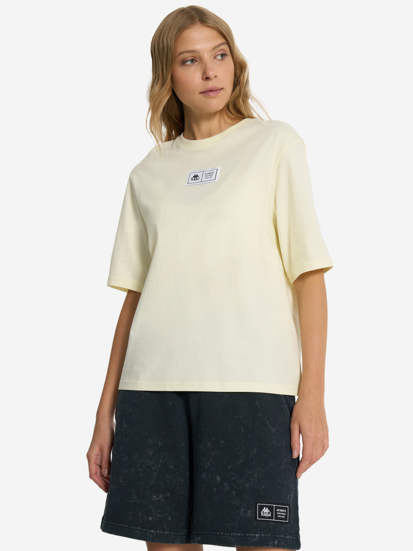 Футболка женская Kappa Желтый 479₽