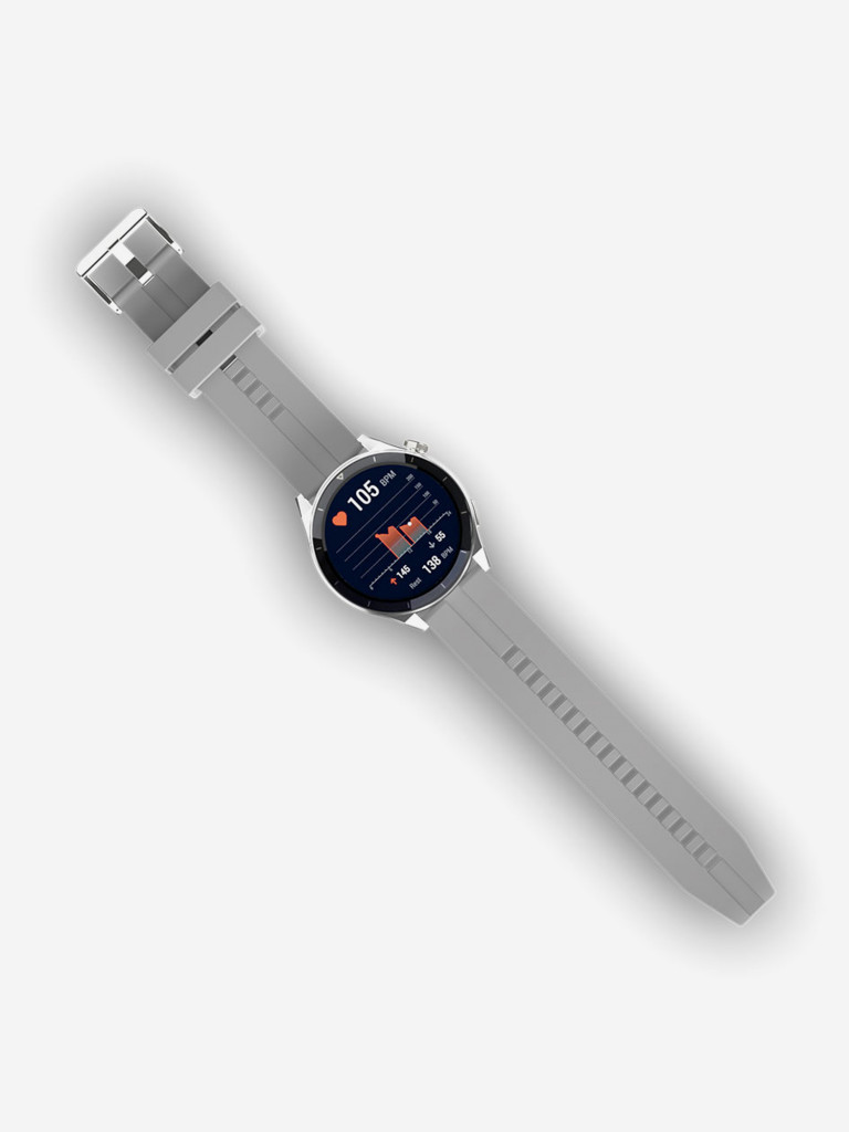 Умные наручные смарт часы CGWatch Round, фитнес браслет для женщин и мужчин CaseGuru