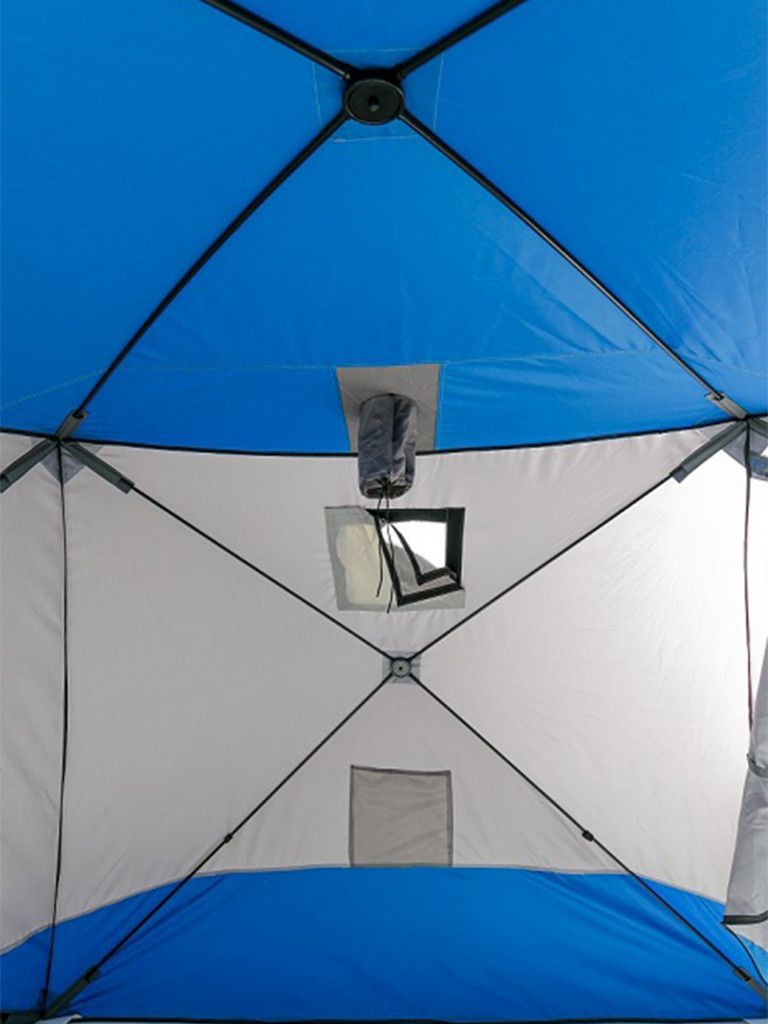 Палатка зимняя куб SIWEIDA SNOW трехслойная 220х220х210