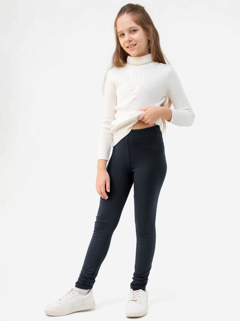 Легинсы для девочек утепленные с начесом Happyfox