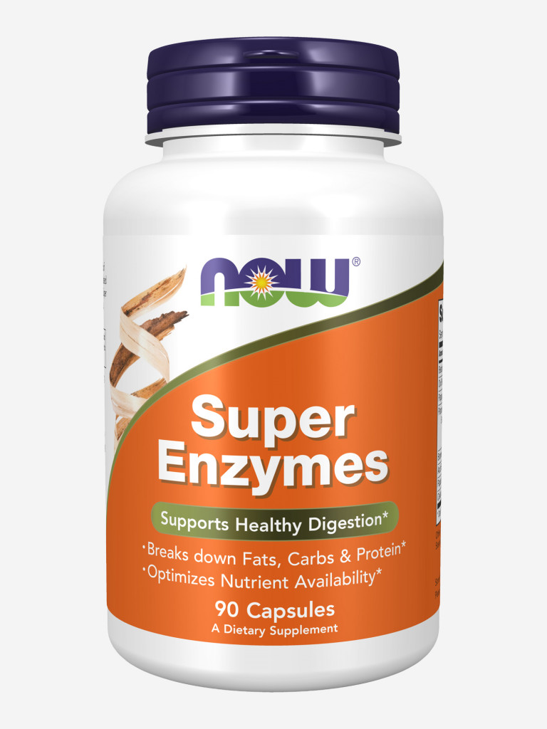 NOW Супер Энзимы 90капс 811мг