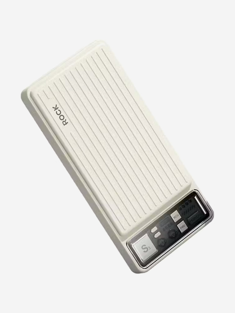 Внешний аккумулятор ROCK P91 PD20W Travel Series Power Bank 10000mAh бежевый